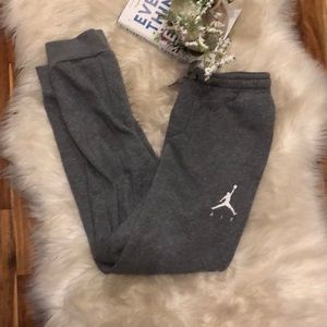 Nike Air Jordan Sweatpants Joggers Grey Gray XL